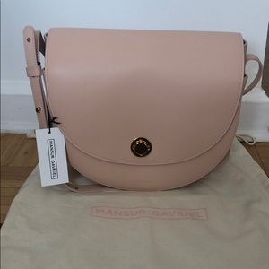Mansur Gavriel Saddle Bag Crossbody - only used a few times!
